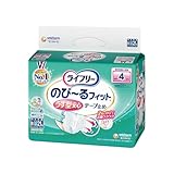 ユニ・チャーム　ライフリー　のびーるフィットテープ止め M 25枚入×4袋 ユニ・チャーム ライフリー のび～るフィット テープ止め／25枚